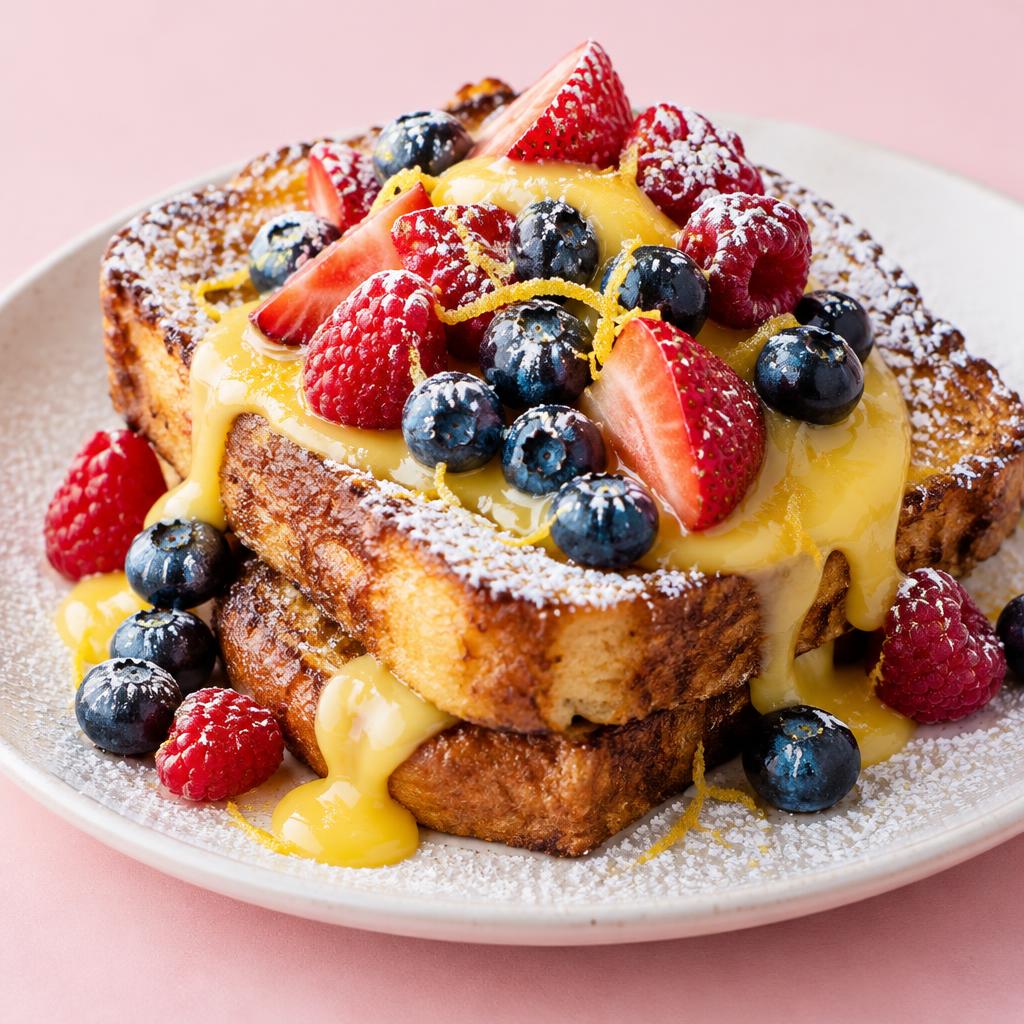 Berries & Lemon Curd